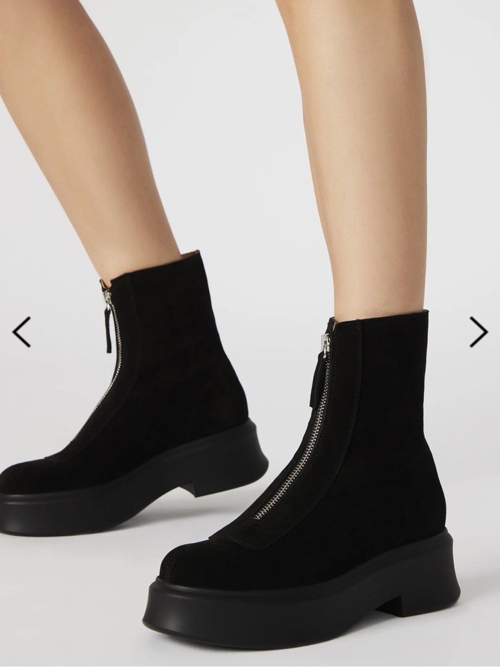 Steve Madden Jones Black Leather Ankle Boot - Size 7.5